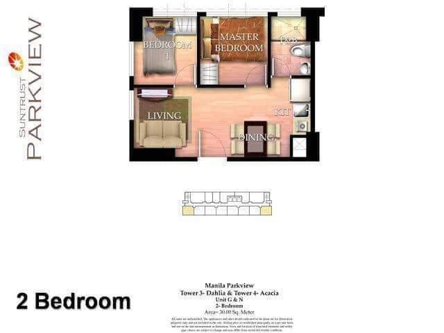 Manila parkview Tower 3 dahlia and tower 4- acacia Unit G&N - photo 3