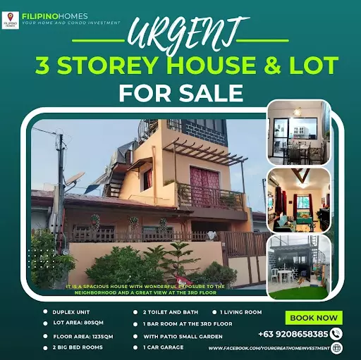 RUSH SALE! 3 Storey Duplex with roof deck — House and Lot in Talisay, Cebu, Philippines — Photo 2