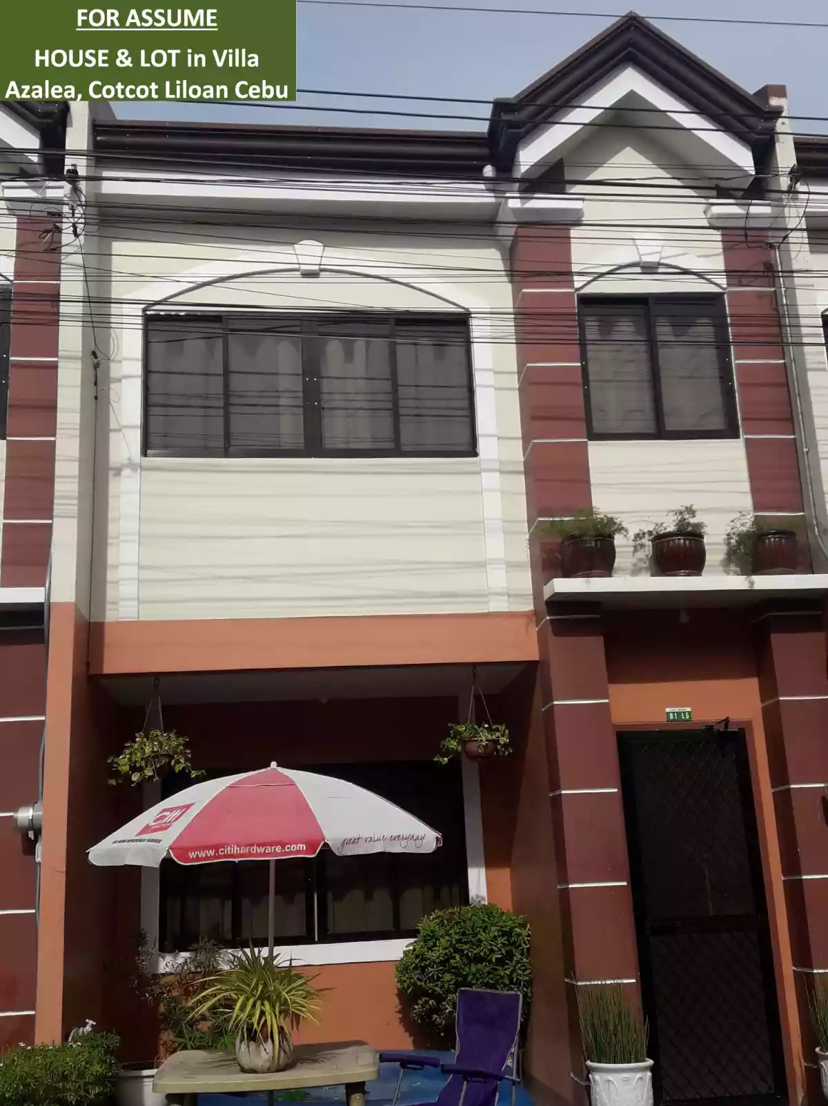 FOR ASSUME HOUSE AND LOT IN VILLA AZALEA, COTCOT LILOAN CEBU