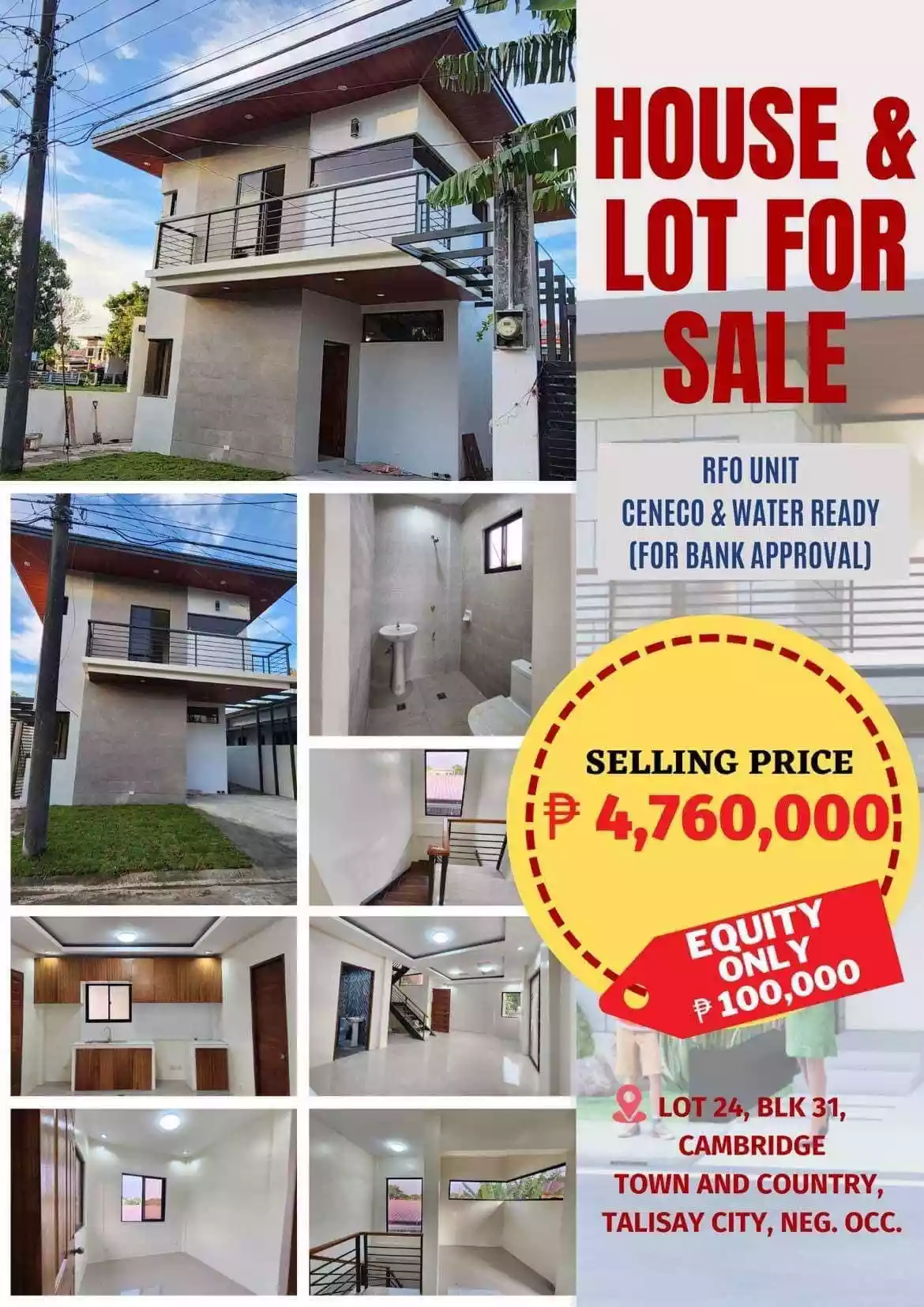 2 Storey House and Lot in Town and Country , Talisay — House and Lot in Talisay City, Negros Occidental, Philippines — Photo 2