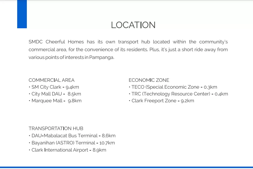 CHEERFUL HOMES  SMDC - Mabalacat, Pampanga - photo 4