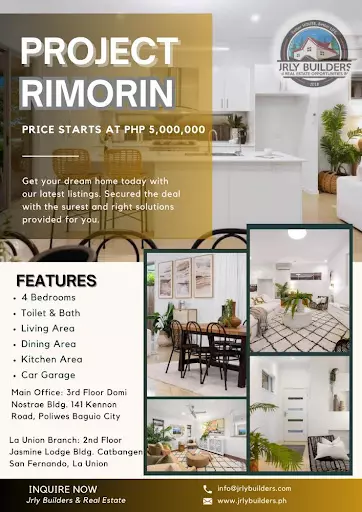Open photo 23 of 27 — Project Rimorin Two Storey High End Modern Customize Pre selling house and lots package for Sale in Gulf View Suello Village Baguio City 