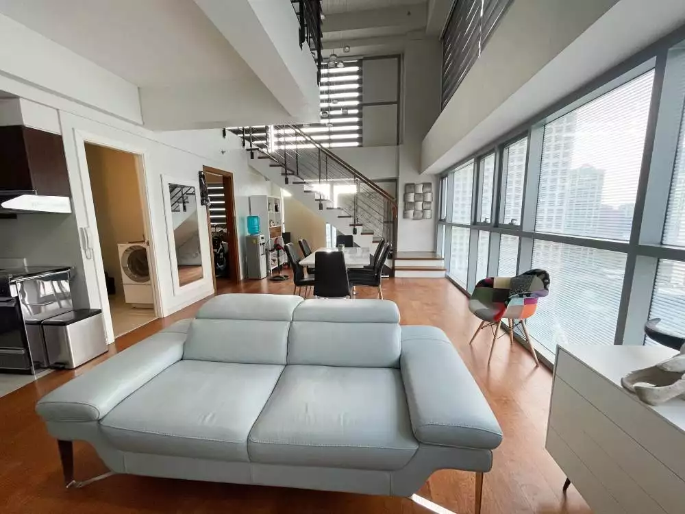 2BR Lofted Unit For Sale at Eton Residences Greenbelt — 2 Bedrooms in Legazpi Street, Legazpi Village, Makati — Photo 3