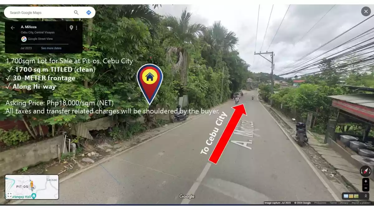 1,700sqm Commercial Lot for Sale at Pit-os, Cebu City - photo 4