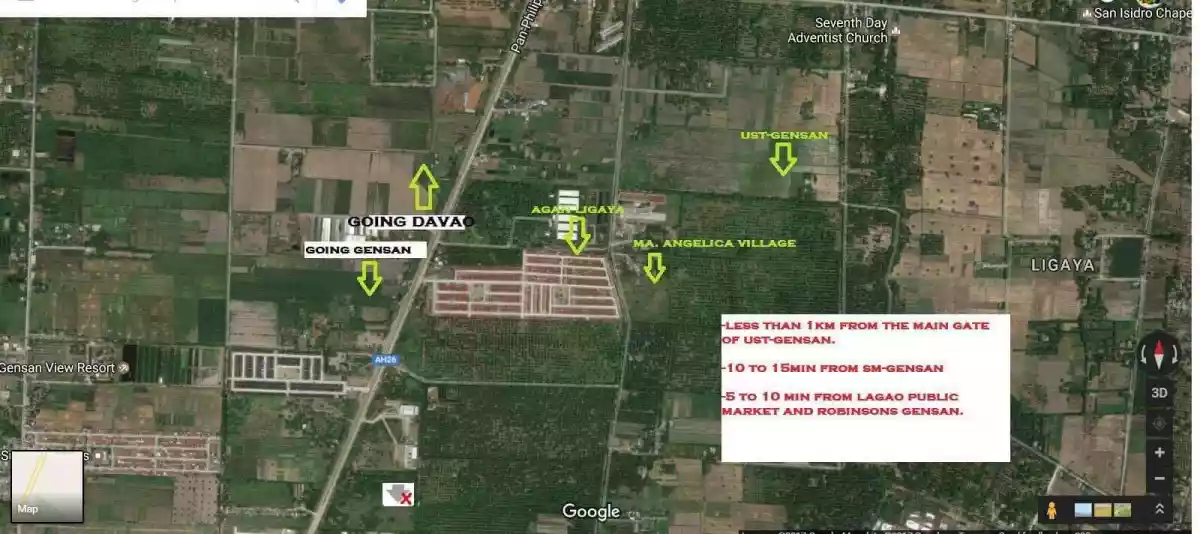 Subdivided Lots at Barangay Ligaya at the back of Agan Ligaya Subdivision and UST Hospital alongside of the proposed CityMall