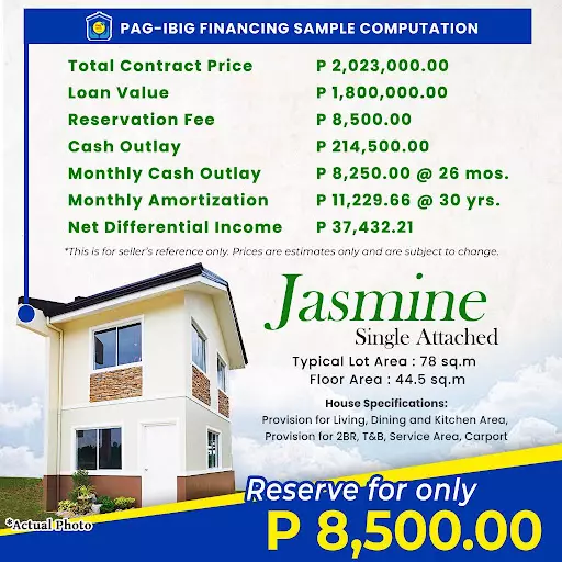 Axeia Jasmine Single Attached — House and Lot in Country Club, Naic, Cavite — Photo 5