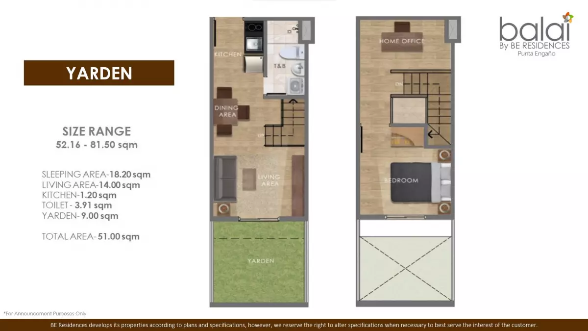 Open photo 17 of 18 — Balai by BE Residences Punta Engano: Yarden Unit