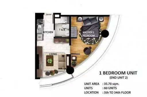 For Assume ??1Bedroom in JTower — 1 Bedroom in Philippines — Photo 7