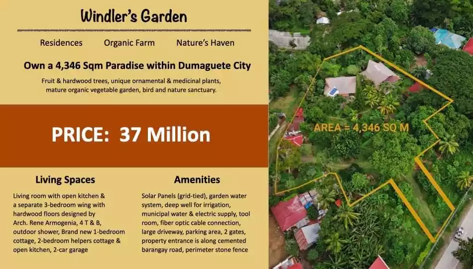House & Lot For Sale (4,346 sq m Nature’s Haven) — House and Lot in Dumaguete, Negros Oriental, Philippines — Photo 2