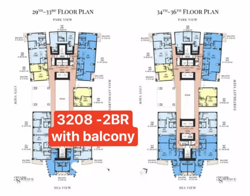 FOR ASSUME: 2 BEDROOM CORNER UNIT WITH BALCONY &MAIDS ROOM — 2 Bedrooms in Apas, Cebu City, Cebu — Photo 2