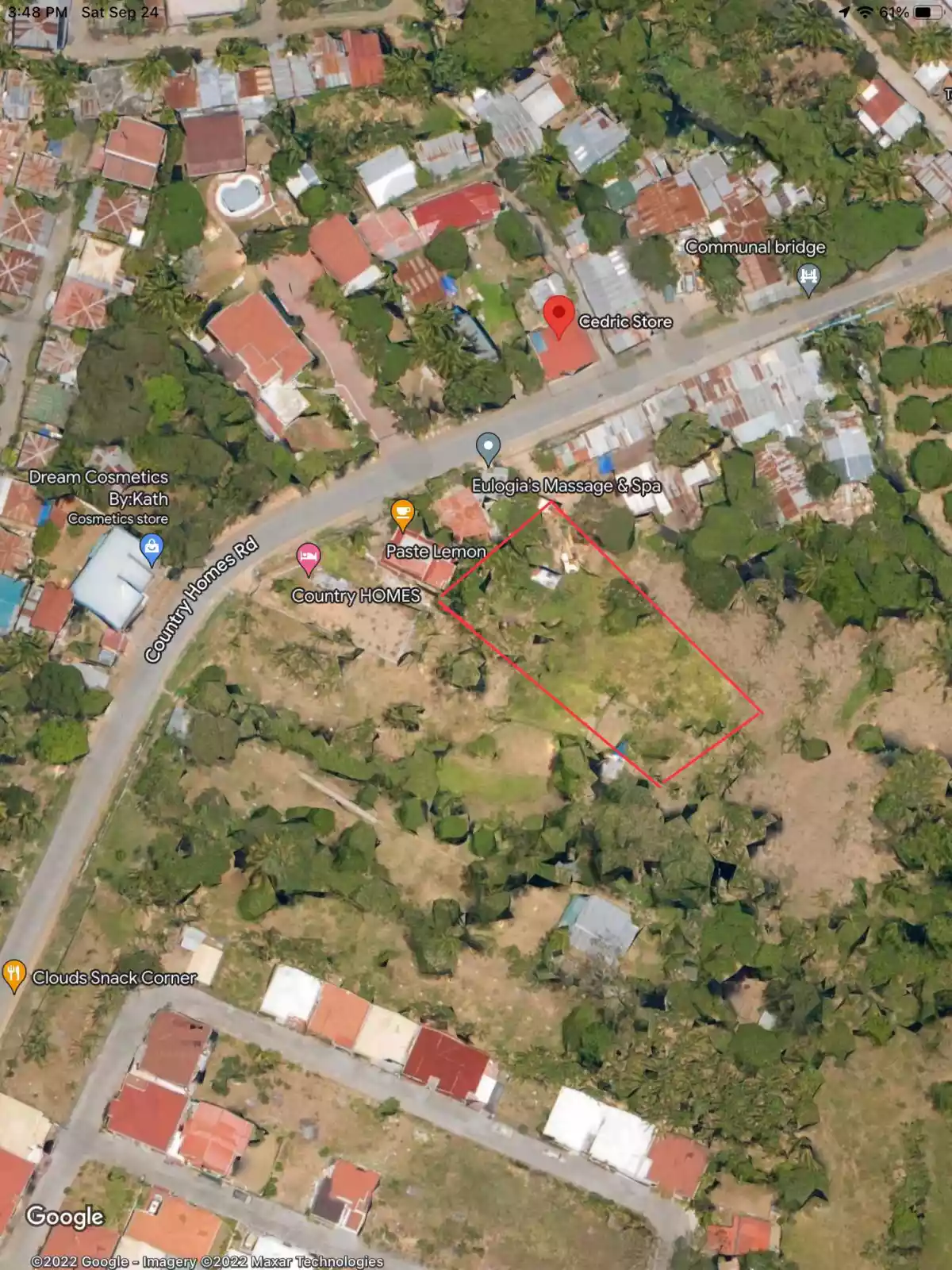 Country Homes Cabantian Residential Lot
