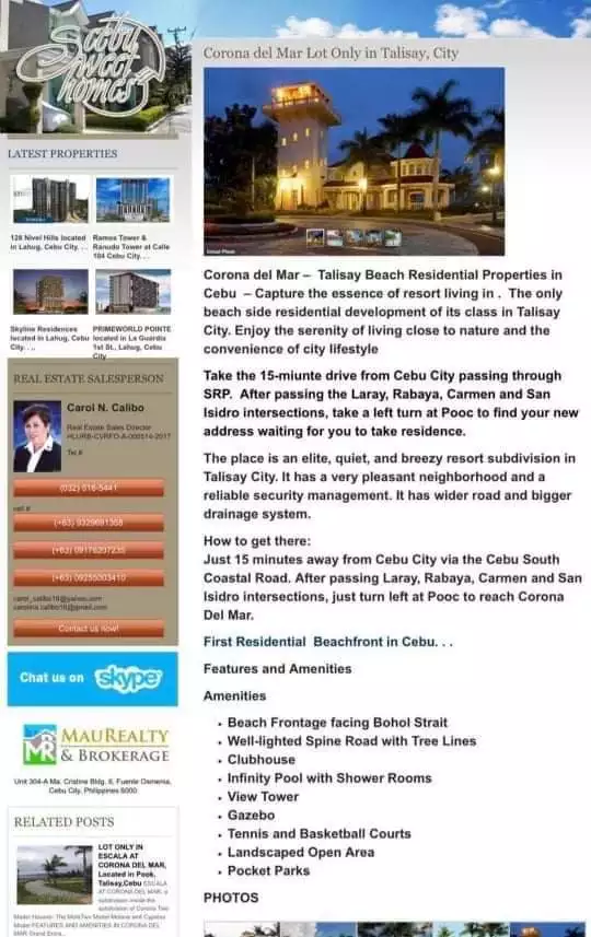 Corona Del Mar Lot for Sale 