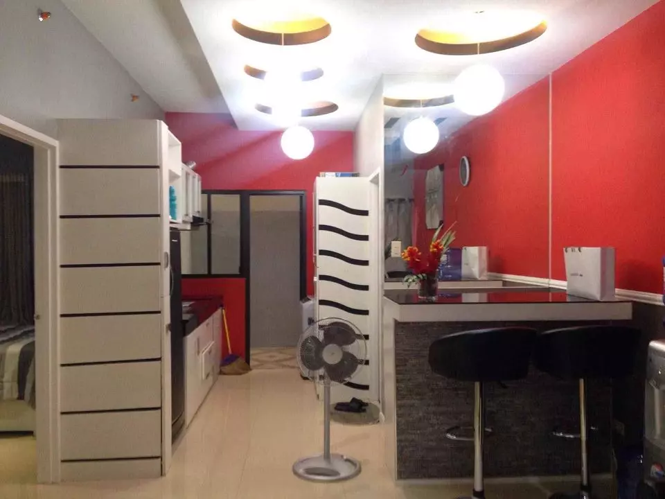For rent fully Furnished 2 bedrooms in One oasis in Davao city near  SM Ecoland — 2 Bedrooms in Pres. Magsaysay Street, Cebu City, Philippines — Photo 3