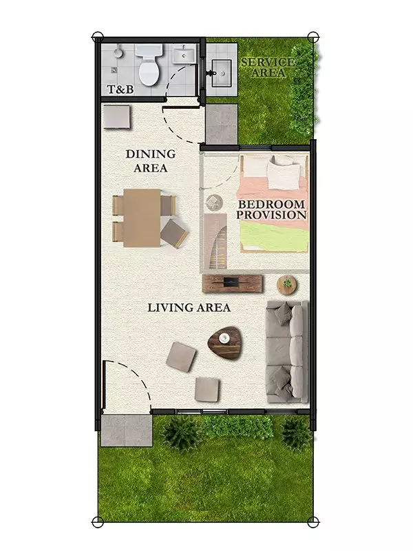 Bria Elena Rowhouse — House and Lot in Phase 1, Magalang, Pampanga — Photo 6