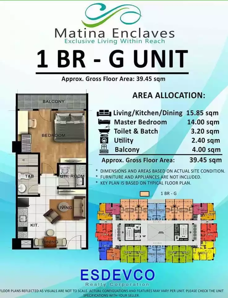 For Assume Condo Matina Enclaves 1 BR w/ Balcony - photo 5