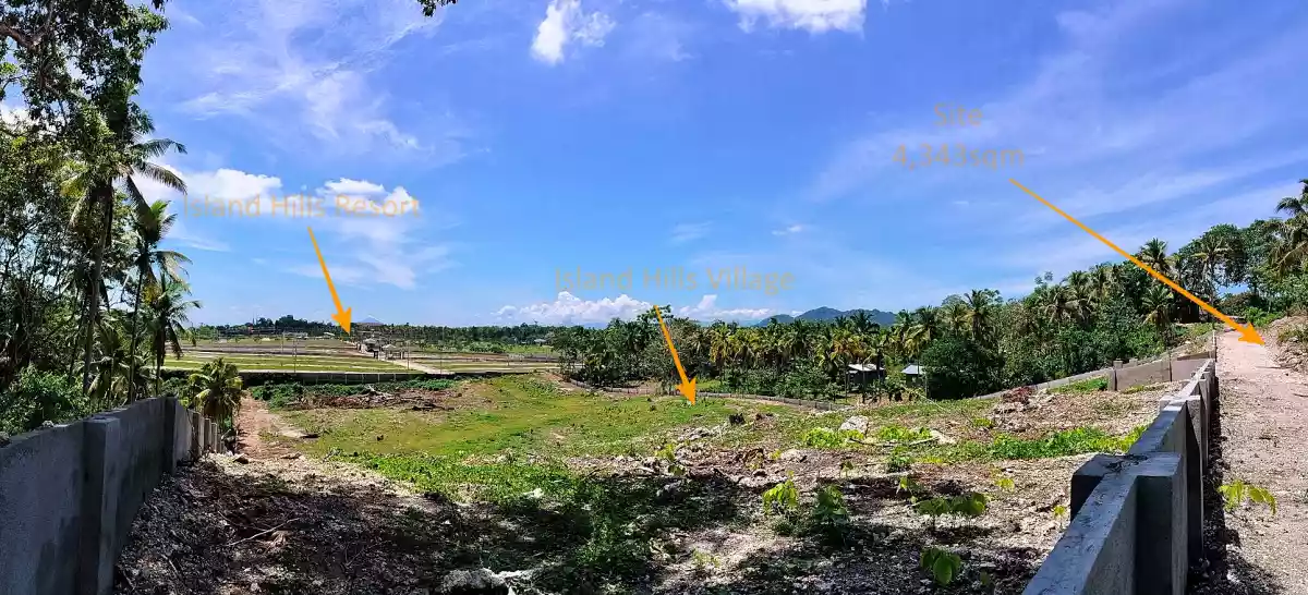 Overlooking Samal Lot Fronting High-end Resort