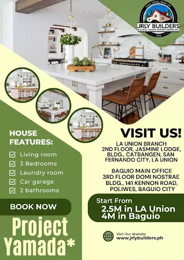 Open photo 27 of 29 — Project Yamada 3 Bedroom Unit Two Storey Modern Customize preselling House and Lots package for Sale in Venflor Subdivision Lingsat San Fernando La Union 