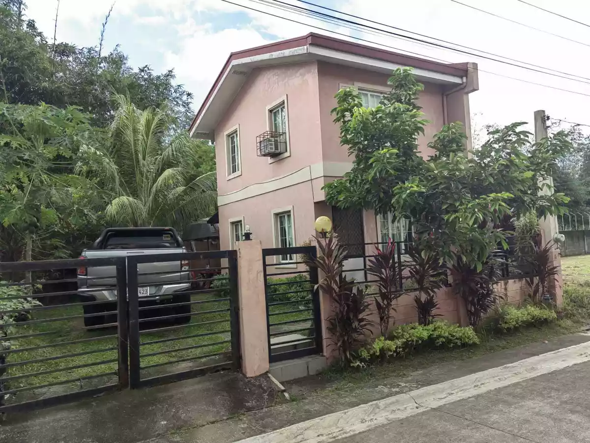 "SOLD"  2 Bedrooms Two Storey Single-attached Unit with big extra lot