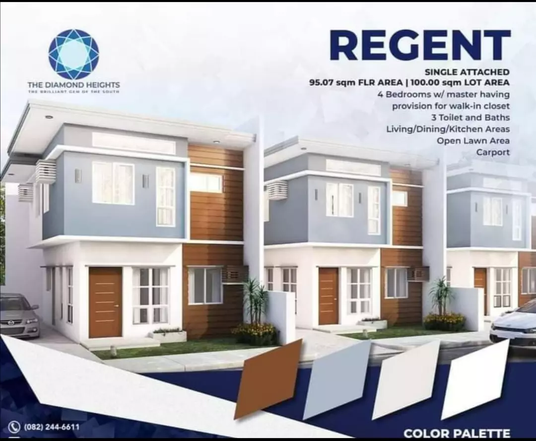 For Rent! Regent with balcony and fence — House and Lot in Buhangin, Davao City, Davao del Sur — Photo 3