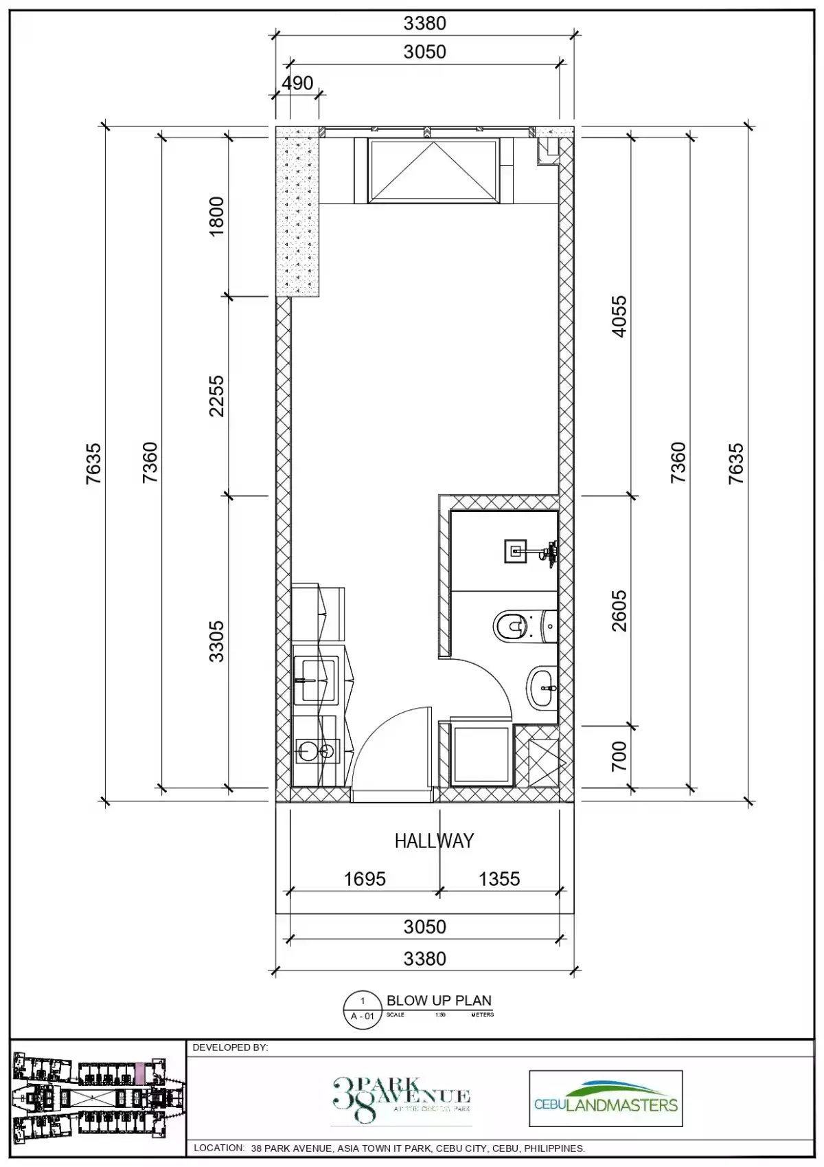 For Assume Studion Unit in 38 Park - Movein Ready - photo 7