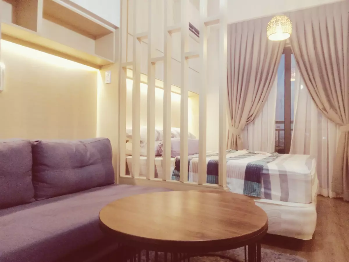 For rent fully furnished studio with balcony at Grand Residences  - photo 5