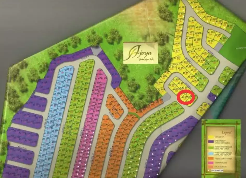 LOT FOR SALE IN AJOYA SUBD., CORDOVA CEBU
