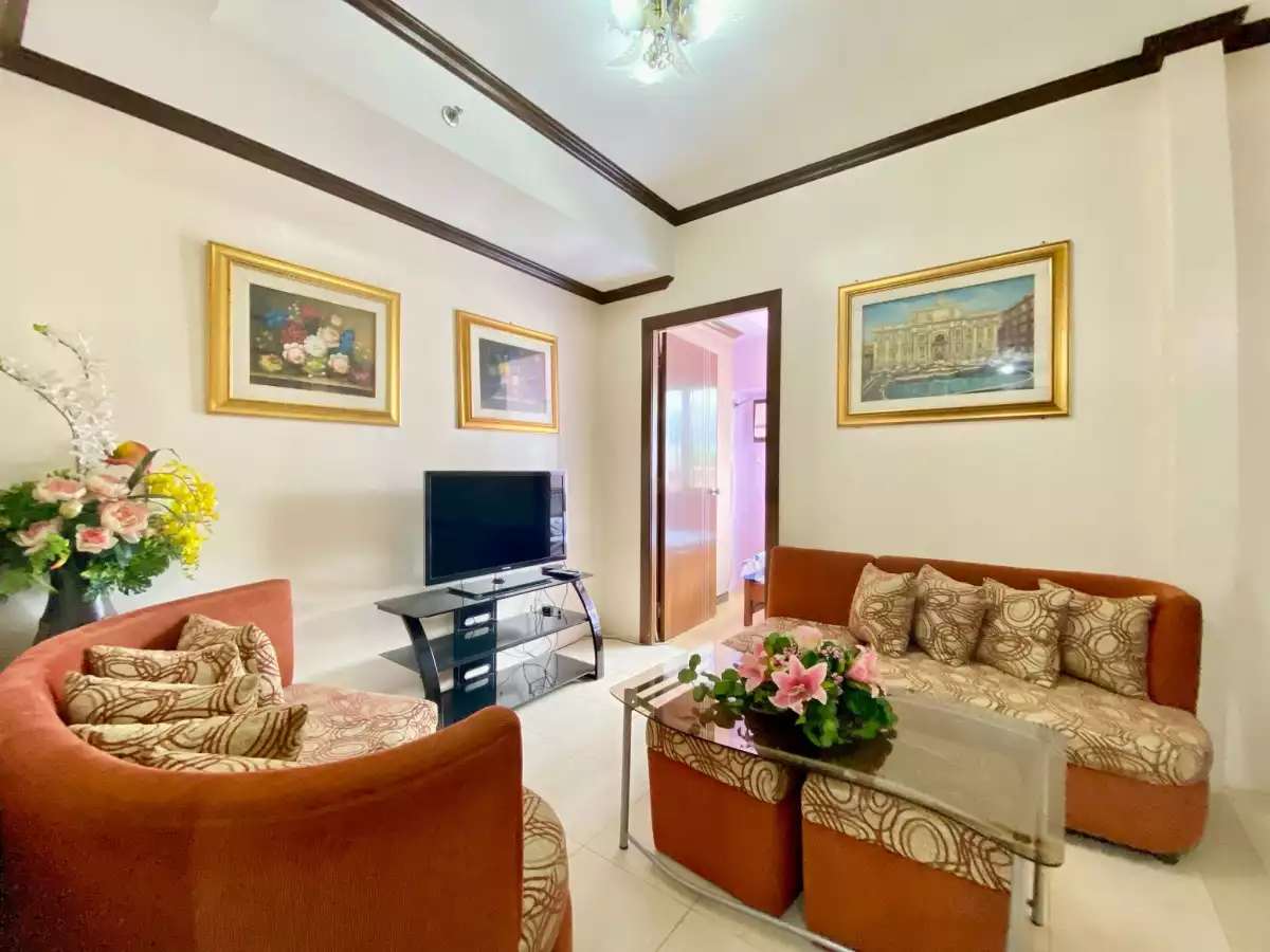 2BR FURNISHED INNER UNIT FOR RENT at Ridgewood Towers  