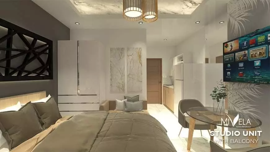 For Assume Studio Unit with Balcony at Mivela — Studio in Montebello Road, Apas, Cebu City — Photo 3