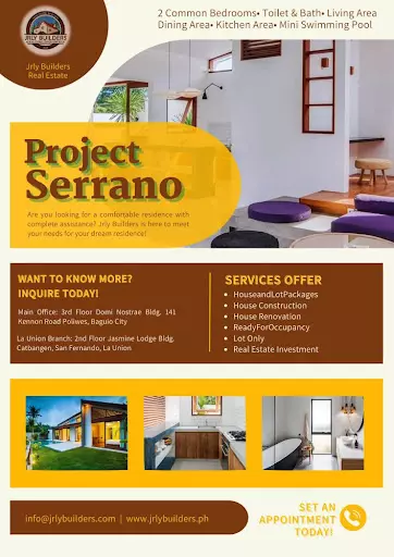 Open photo 14 of 40 — Project Serrano 2 Bedroom Modern Customize Pre-selling House and Lots package for Sale in Poro Capitol View Subdivision San Fernando La Union