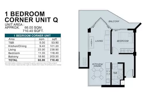 Open photo 17 of 25 — Rush Sale Tambuli Tower A 1BR Corner Condo Unit Semi-Furnished