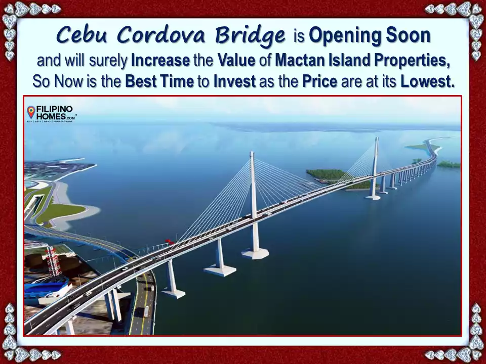 Open photo 20 of 21 — Invest in MACTAN BAY RESORT HOTEL, because the Property Value will Increase with the Opening this Year of the Cebu-Cordova Bridge. Current Price - USD32M = PhP1.568B