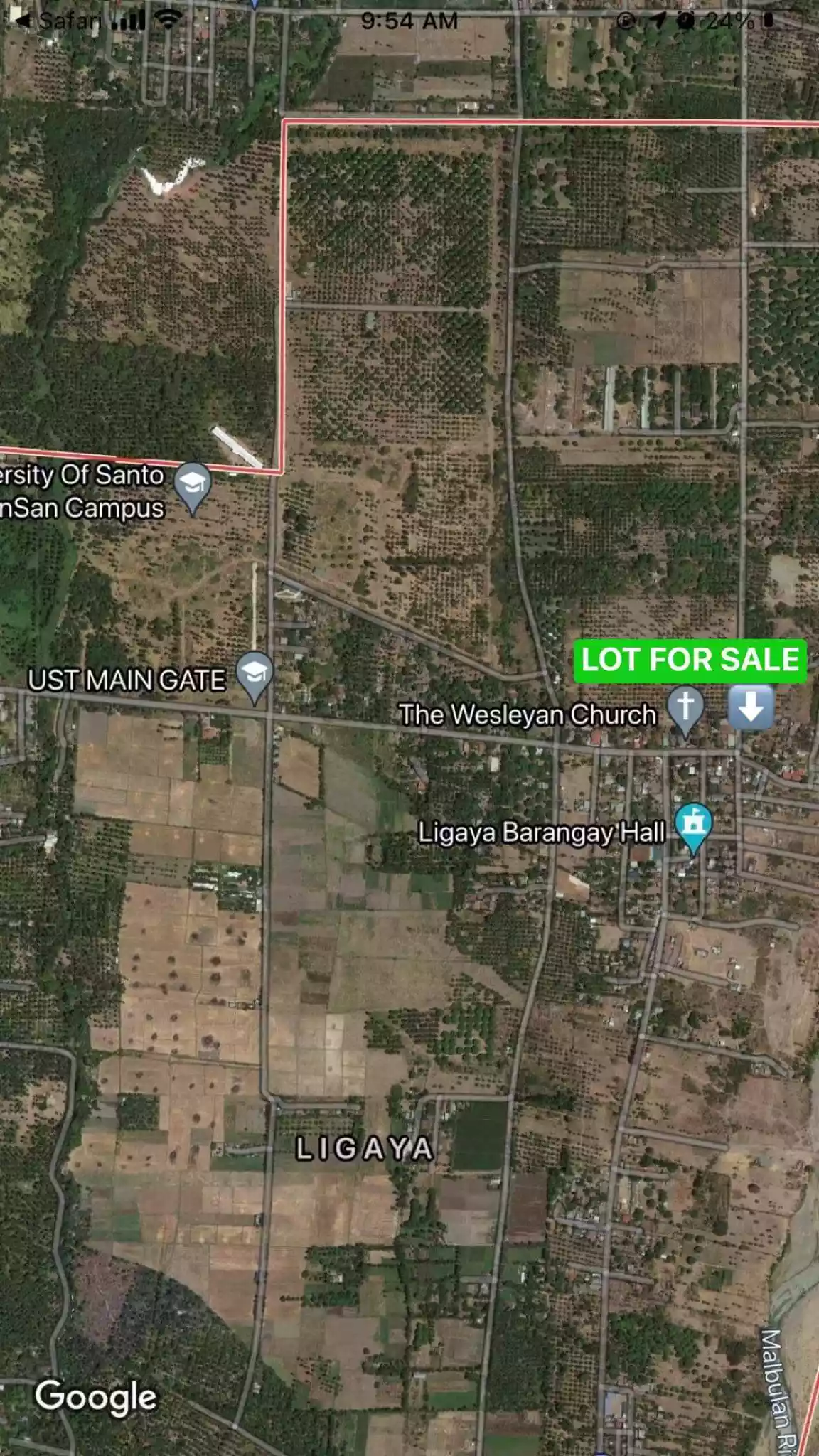 1188sqm at Ligaya along road — Residential Lot in General Santos City, South Cotabato, Philippines — Photo 5
