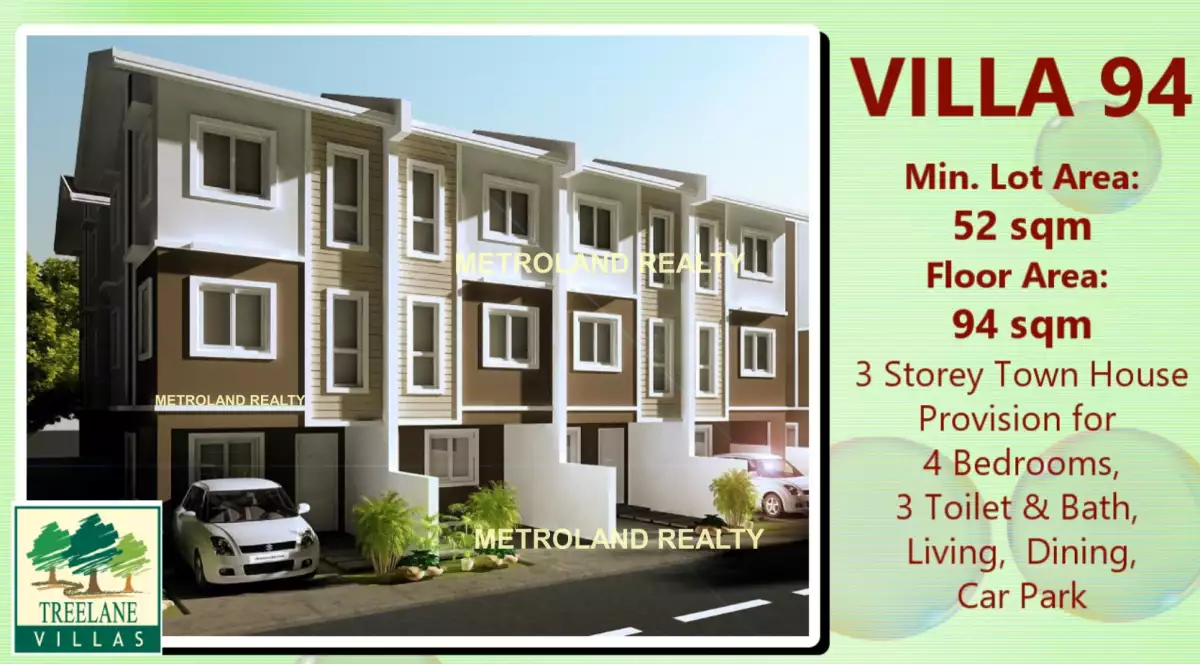 Provision of 4 Bedroom Imus Cavite - Treelane Villas - photo 3