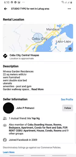 Mivesa condo for rent — Studio in Salinas Drive Extension, Cebu City, Cebu — Photo 7