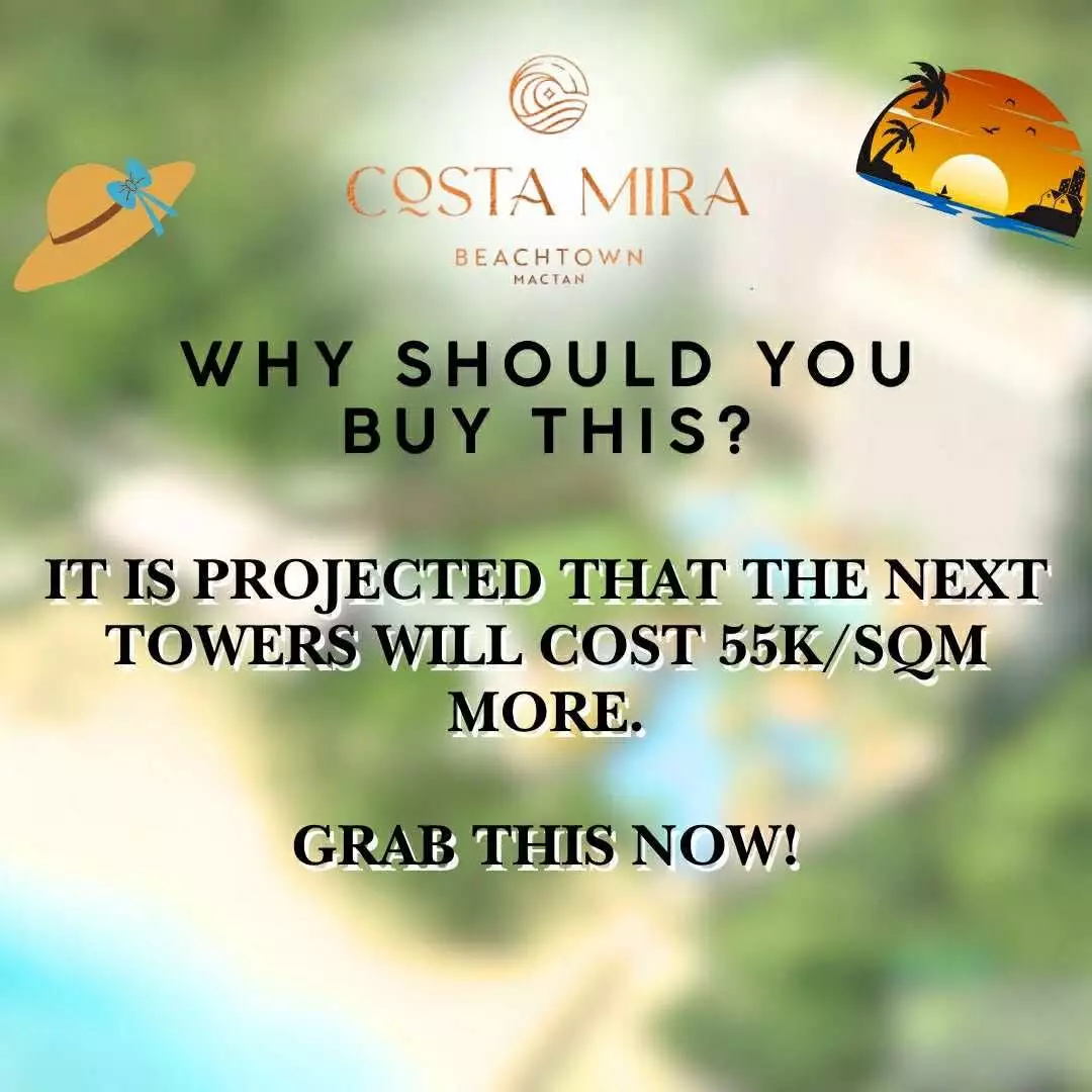 FOR ASSUME COSTA MIRA STUDIO W/ BALCONY (12TH FLOOR) — Studio in Lapu-lapu City, Cebu, Philippines — Photo 5