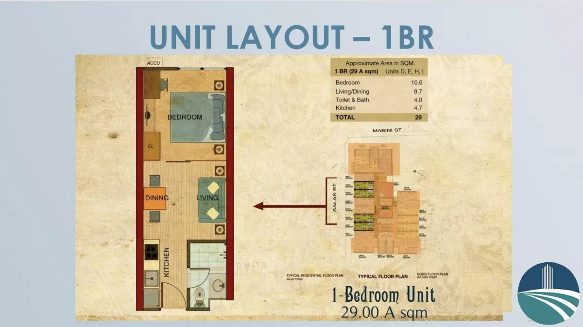 2301 — 1 Bedroom in Malate, Manila, Metro Manila — Photo 2
