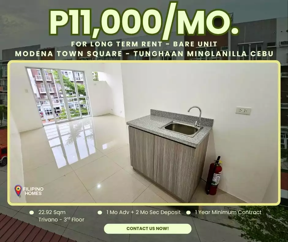 FOR RENT: Modena Town Square – Minglanilla, Cebu — Studio in Minglanilla, Cebu, Philippines — Photo 2