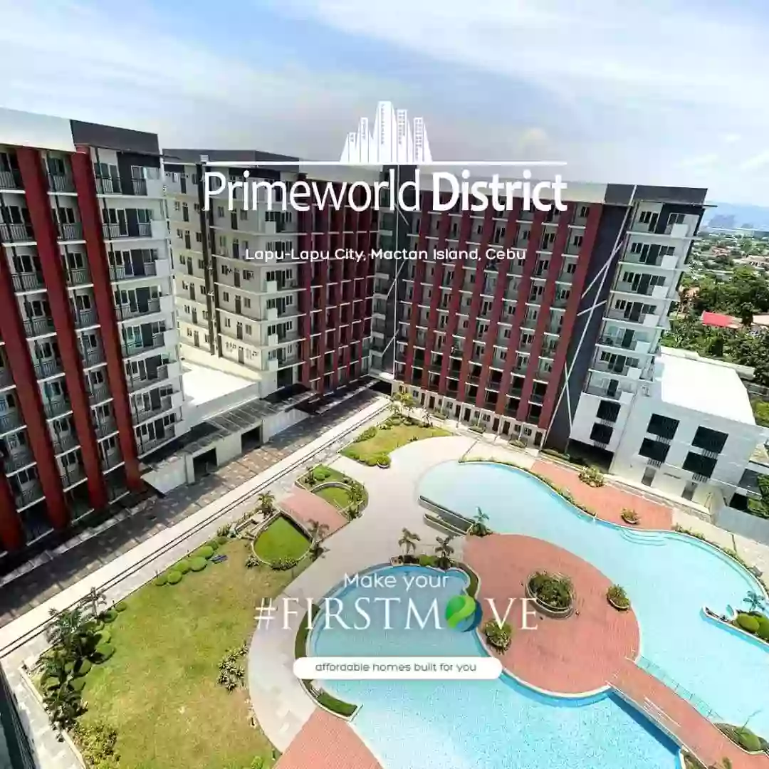 For Assume One BR Condo with Parking Included at Primeworld District Mactan