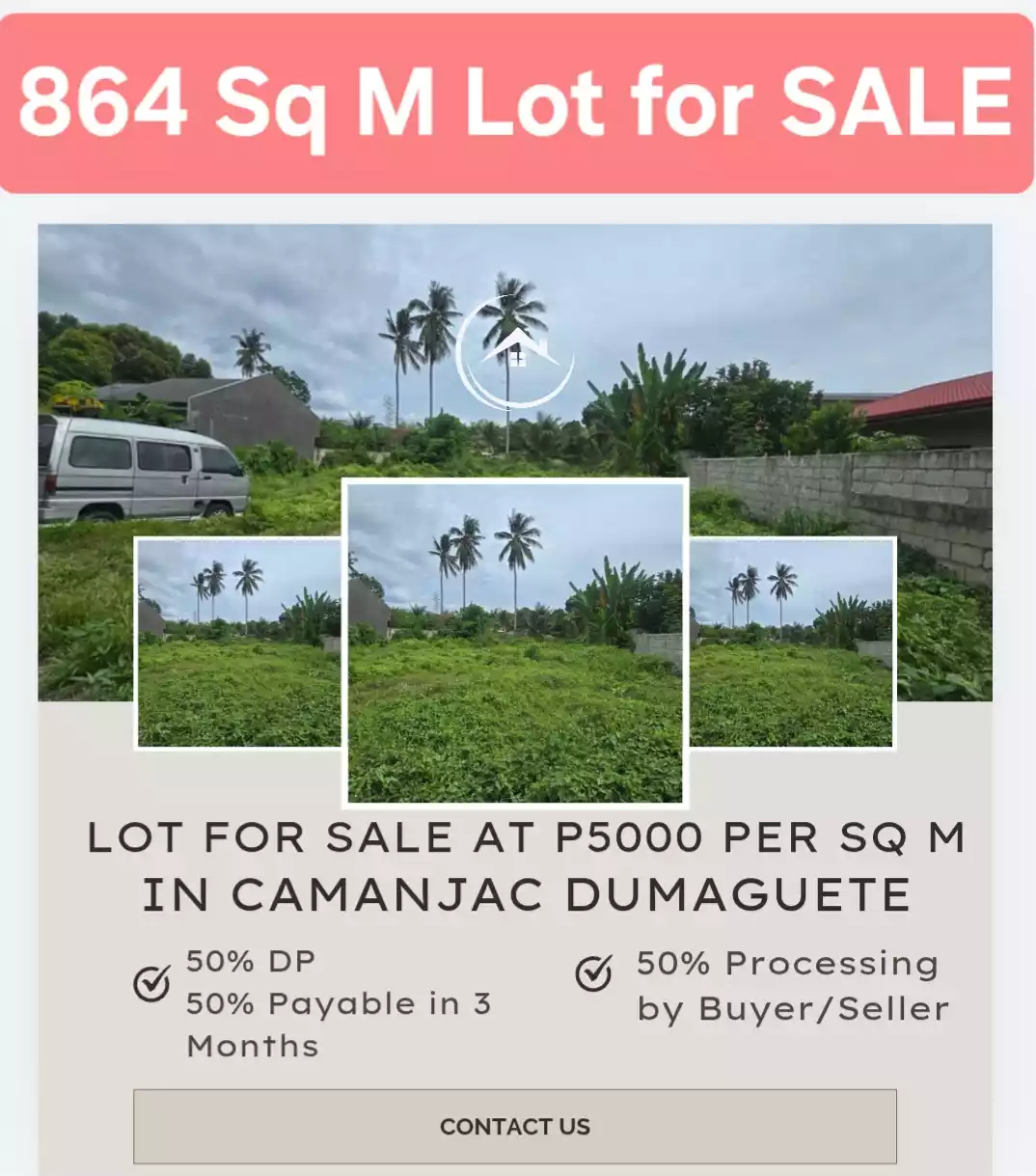 LOT FOR SALE IN CAMANJAC DUMAGUETE