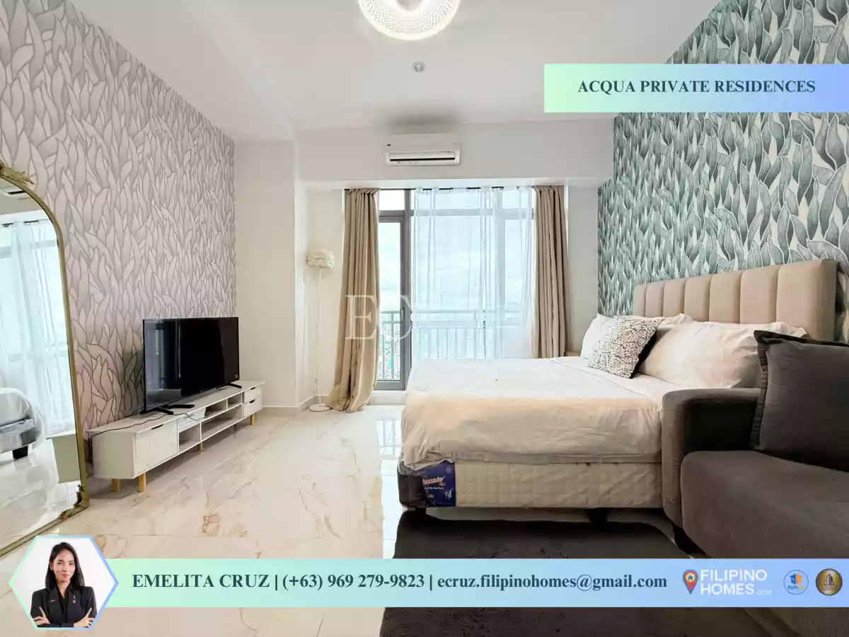 NEWLY RENOVATED 1BR UNIT FOR LEASE at Acqua Private Residences, Mandaluyong — 1 Bedroom in Coronado, Mandaluyong City, Metro Manila — Photo 2