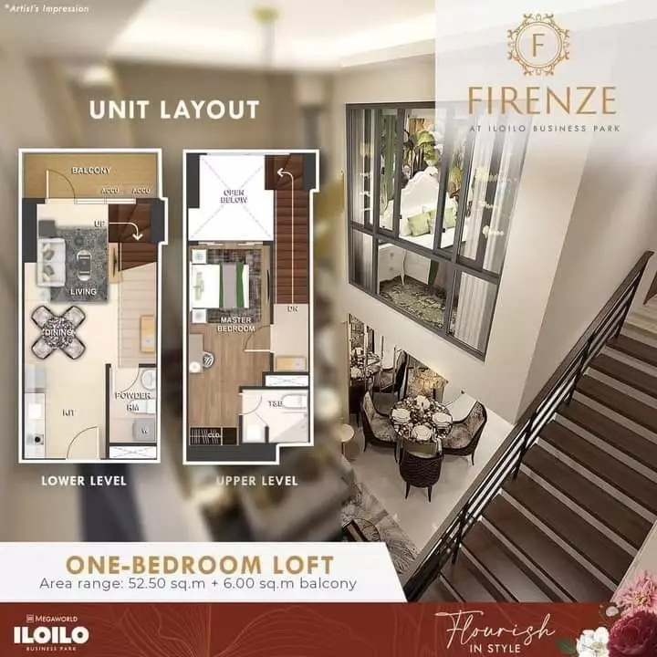 FIRENZE RESIDENCES 1 BR with Balcony — 1 Bedroom in Megaworld Boulevard, Corner Airport Road, Sta. Rosa — Photo 3