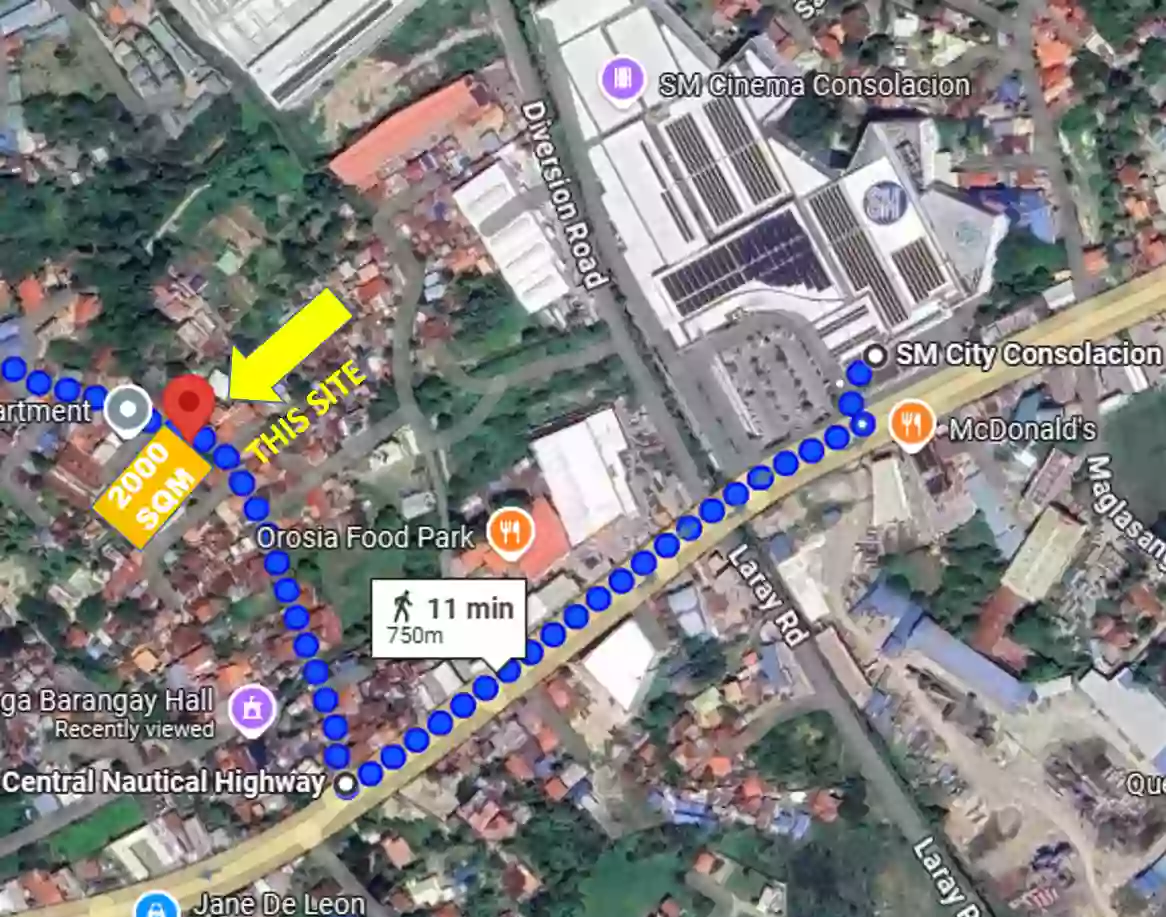 Open photo 12 of 15 — 2000 SQM Rush Commercial Lot for sale in Barangay Cansaga Consolacion Cebu