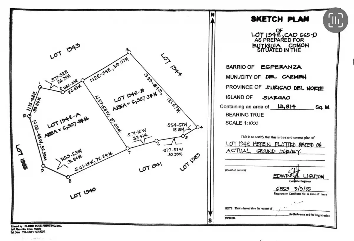 LOT 1942-A — Agricultural Lot in Siargao Circumferential Road, Del Carmen, Surigao del Norte — Photo 2