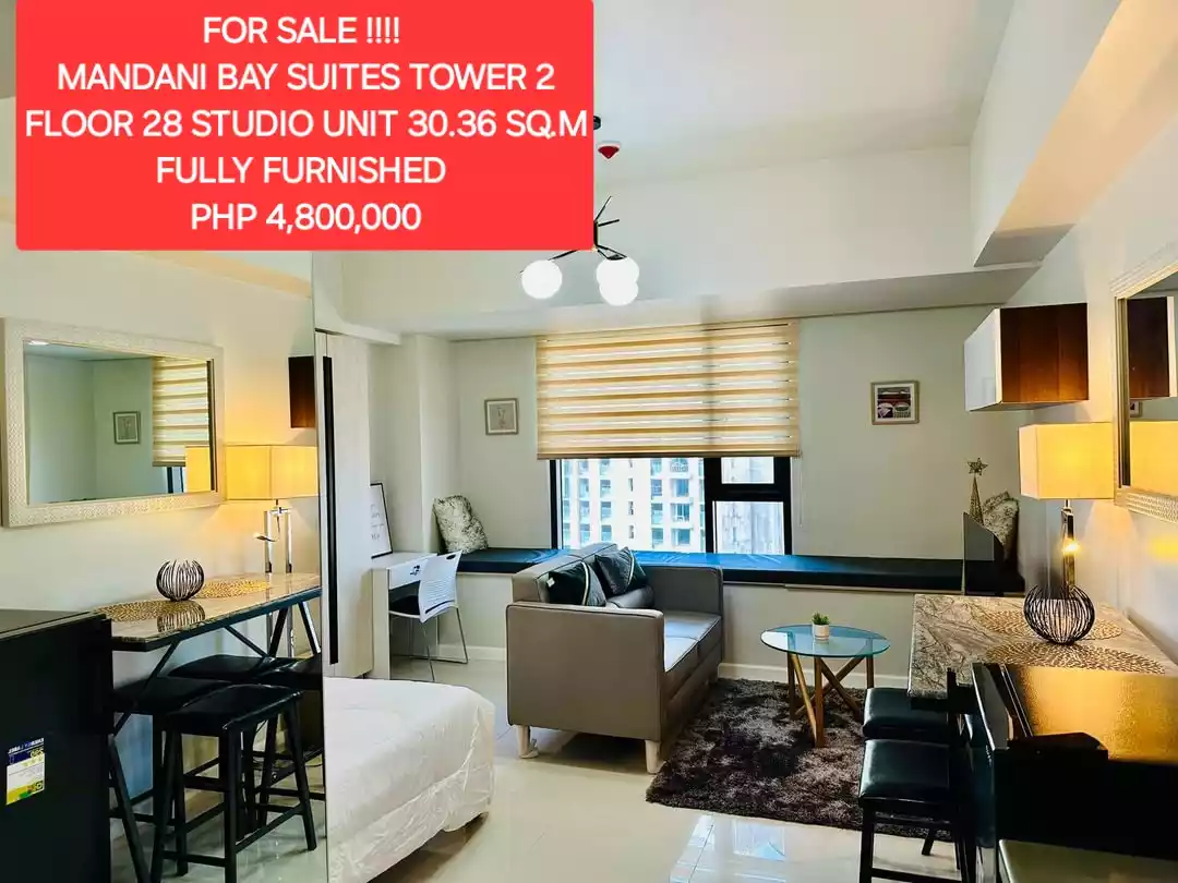 Mandani Bay Studio Fully Furnished — Studio in F.E. Zuellig Avenue, Mandaue City, Philippines — Photo 7