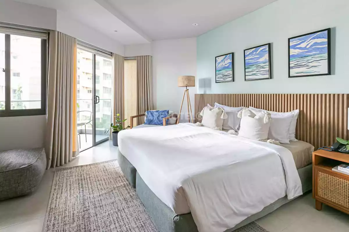 Fully Furnished Studio Unit in Tambuli Resort 