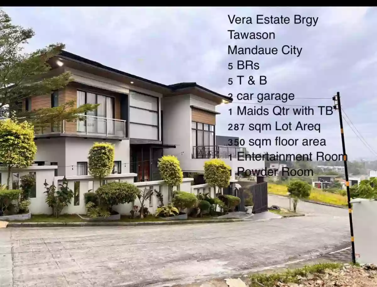 For SALE HOUSE AND LOT at Vera Estate Brgy Tawason Mandaue City — House and Lot in Mandaue City, Cebu, Philippines — Photo 5