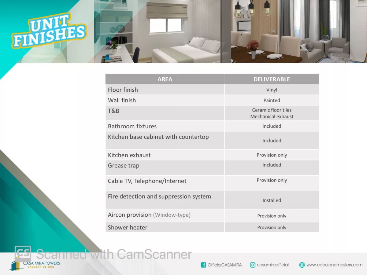 STUDIO UNIT FOR ASSUME -CASA MIRA TOWERS CDO — Studio in Cagayan de Oro, Misamis Oriental, Philippines — Photo 5