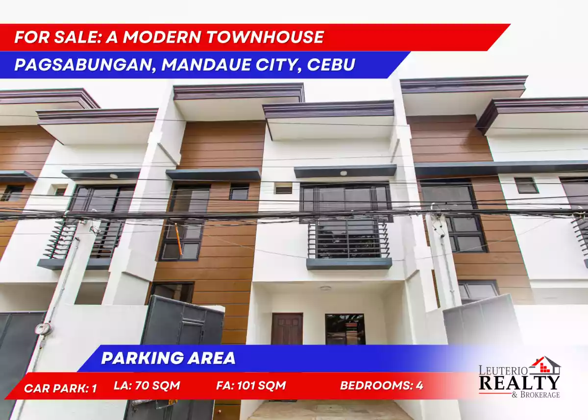 AFFORDABLE AND MODERN READY FOR OCCUPANCY TOWNHOUSE IN PAGSABUNGAN (MIDDLE UNIT) — Townhouse in Mandaue City, Cebu, Philippines — Photo 4