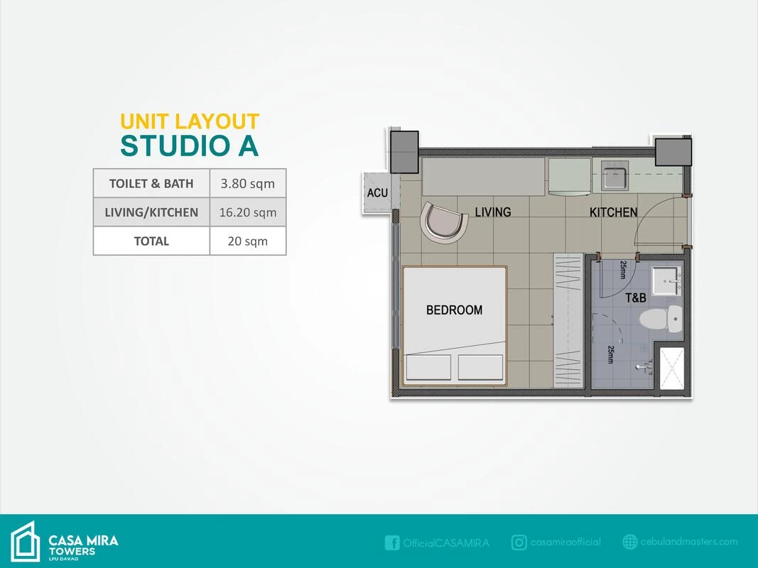 ASSUME CONDO CMT LPU DAVAO — Studio in Salvador Street, Cebu City, Central Visayas — Photo 4