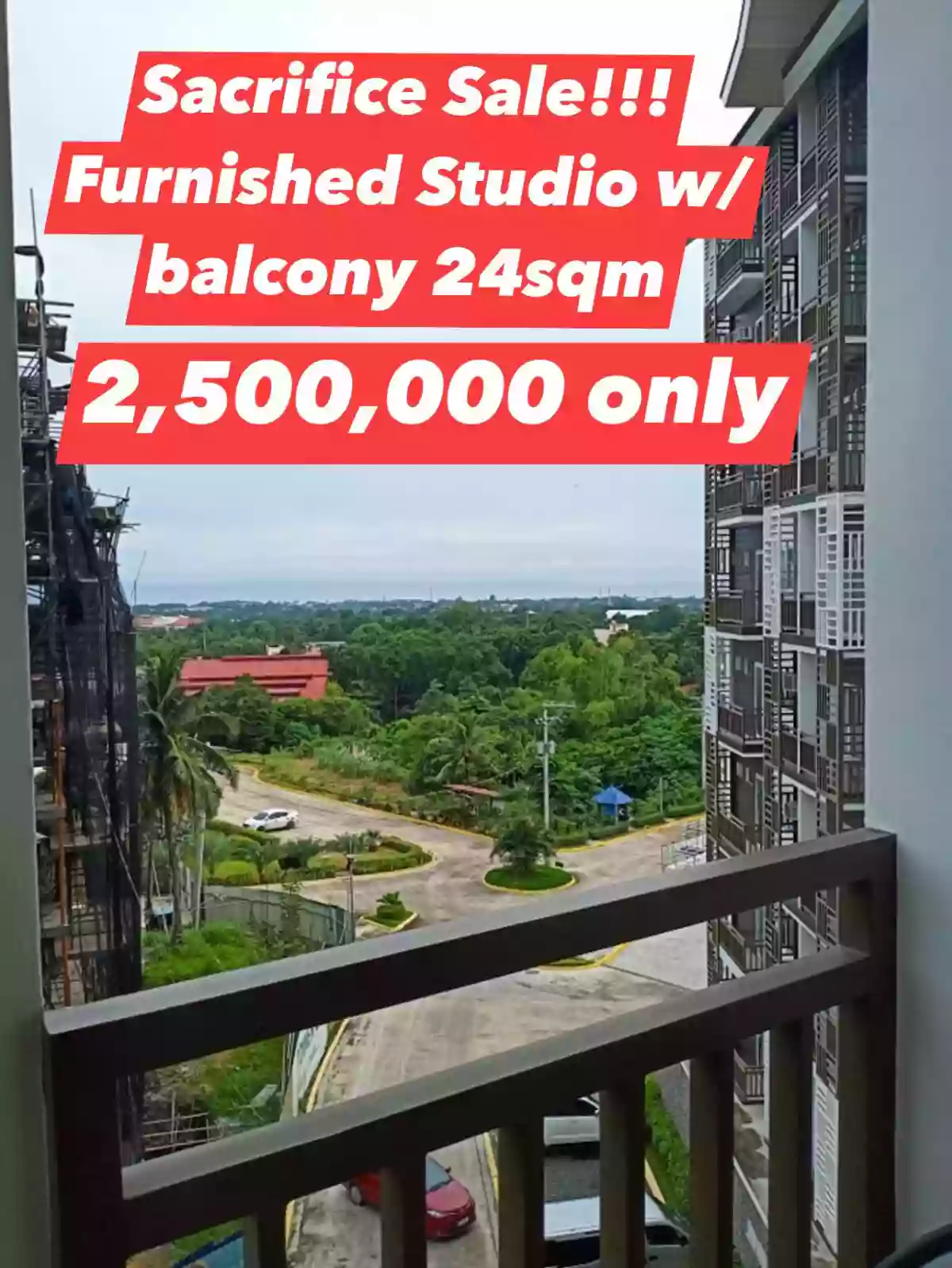 SACRIFICE SALE STUDIO WITH BALCONY IN ANTARA RESIDENCES